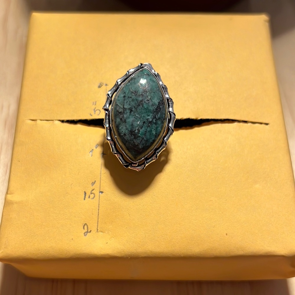 New Ring Gemstones 925 Sterling Silver handmade